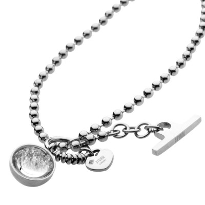 Dámský náhrdelník Crysta Ball Necklace Silver 9980645/S